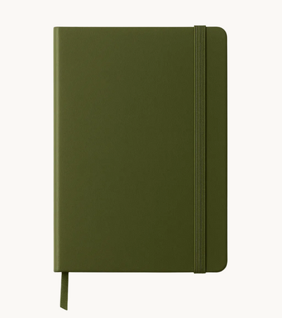 Amber Fields Large Lined Notebook – Nobel Orange